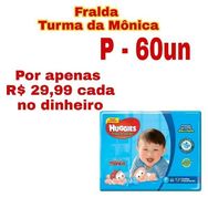 Fraldas Turma da Monica P