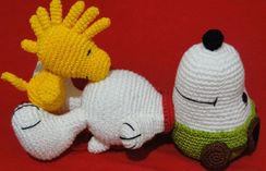 Snoopy Aviador e Woodstock