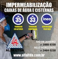 Grupo Alfa Limpa e Impermeabiliza Sua Caixa e Cisterna