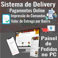 Sistema Delivery Pagamentos Comandas