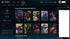 Conta de League Of Legend Todos Champions D5