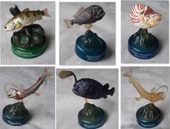 Miniatura Peixes Mar Profundo Kaiyodo Deep Sea Fish