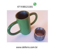 Caneca Rosca Luva Kit de Rosca P Escora Metalica em Santa Leopoldina