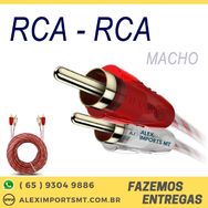 Cabo Rca 2 Rca Macho X 2 Rca Macho Bronze 5 Metros Stetsom