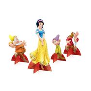 Decoração de Mesa Branca de Neve com 8un