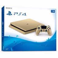 PS4 Playstation Slim 500gb Dourado Fifa 19 Novo NF