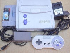 Super Nintendo Gradiente Completo Snes Fonte Game Super Mário Controle