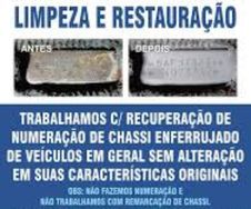 Limpeza e Revitalização de Chassi