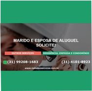 Marido de Aluguel Bh e Esposa de Aluguel Bh