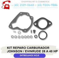 Kit Reparo Carburador Johnson / Evinrude 28 a 40 Hp