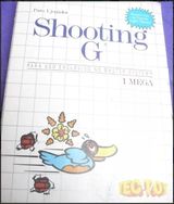 Master System Game de 1990 Shooting G Jogo com Manual e Caixa ótimo