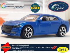 Matchbox 2018 Dodge Charger Azul 1/64