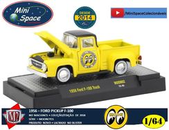 m2 Machines 1956 Ford F100 Pickup Logo Mooneyes 1/64