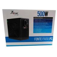 Fonte para Pc 500w Real Knup Atx Nova