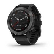 Relógio Garmin Fênix 6 Pro com Monitor Cardíaco de Pulso e Gps 47mm Cinza Girafa Cod 98993