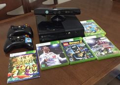 XBOX 360 Super Slim com Fitas Originais