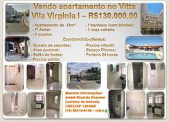 Vendo Apartamento no Vitta Vila Virginia I