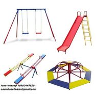 Playground de Madeira e Ferro Infantil