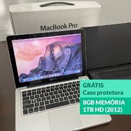 Macbook Pro 13 - I7 2012 - Caixa, Carregador e Capa Grátis