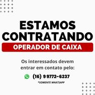 Vaga para Operador de Caixa