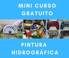 Mini Curso Gratuito de Pintura Hidrográfica