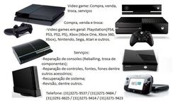 Video Game: Compra, Venda, Troca, Serviços