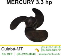 Hélice para Motor de Popa Mercury 3.3 Hp