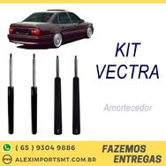 04 Amortecedores Remanufaturados Vectra 1993 Até 1996 Kit