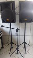 Caixa Ativa e Passiva Donner 200w Rms