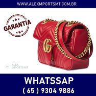 Bolsa Gucci de Ombro na Cor Vermelha Nova com Garantia !