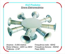 Sirene – Longo de Alcance 5.000 Metros