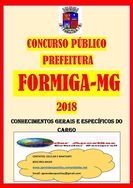 Apostila Digital Prefeitura Formiga MG 2018