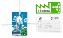 Tag Bagagem Pvc Personalizada Identificador de Bagagem