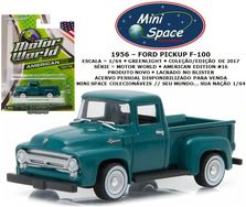 Greenlight 1956 Ford F-100 Pickup Verde 1/64