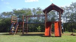 Fotos Similares: Playground Balanço de Madeira de Eucalipto Tratado 