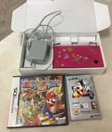 Dsi Rosa, Caixa, Manual, Carregador, Cartão R4 e Jogo Original