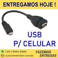 Cabo Adaptador Celular Micro Usb Otg Tablet , Pendrive V8 X Play , X S