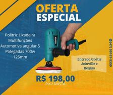 Politriz Lixadeira Multifunções Automotiva Angular 5 Polegadas 700w 12