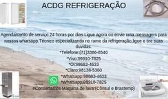 Fotos Similares: Acdg Refrigeração Conserto de Geladeira,freezer e Etc 