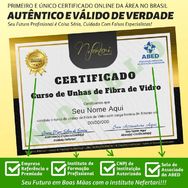 Curso de Unhas de Fibra de Vidro+certificado