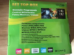 Conversor Digital Set Top Box Full Hd com Gravação Programada e Centr