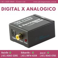 Conversor de áudio Digital para Analógico Chip Sce Transformador