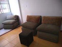 Conjunto com Três Poltronas