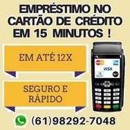 Empréstimo no Cartão de Crédito DF