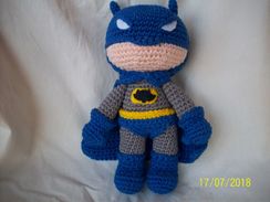 Amigurumi Batman Estilo Chibi