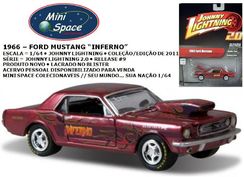 Johnny Lightning 1966 Ford Mustang Inferno 1/64