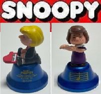 Pepsi Snoopy Peanuts Sino Musical Hand Bell Mini Figure