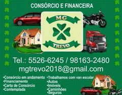 Financiamento, Cartas de Crédito Contempladas e Consórcio