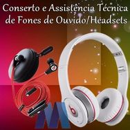 Manutenção de Headset Headphone