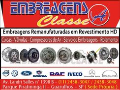 Kit Embreagens Classe A, Kit para Embreagens Volvo, Ford, Iveco